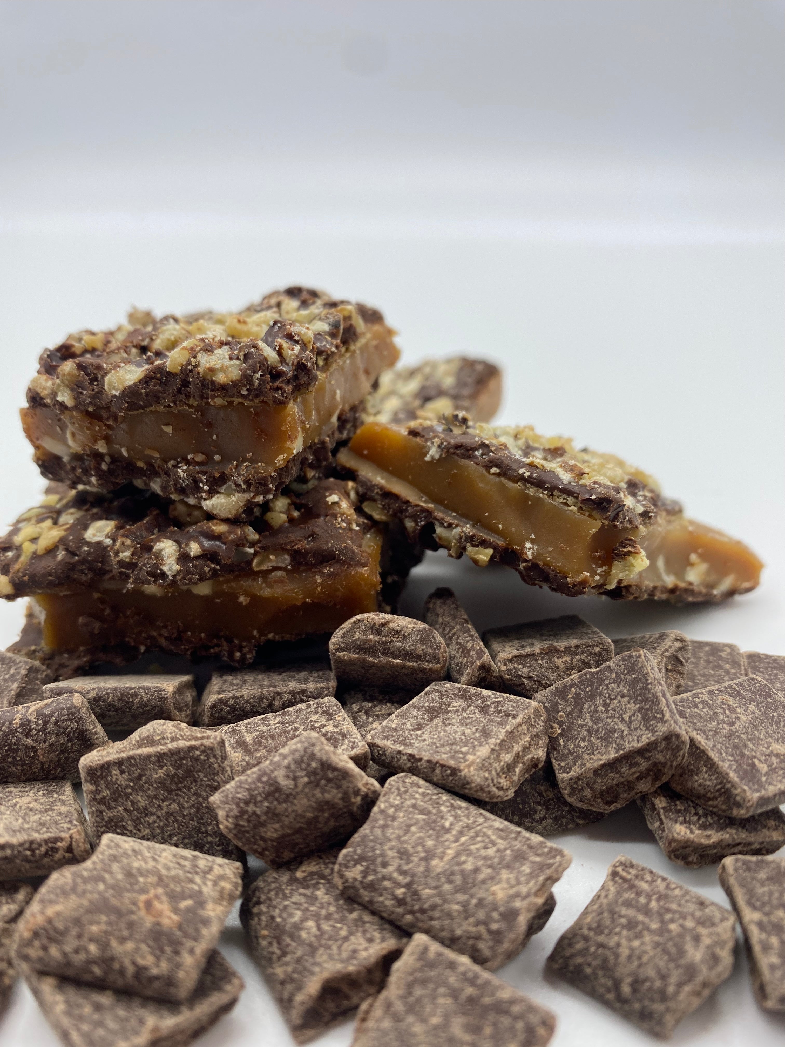Dark Chocolate Toffee – Pete's Perfect Toffee